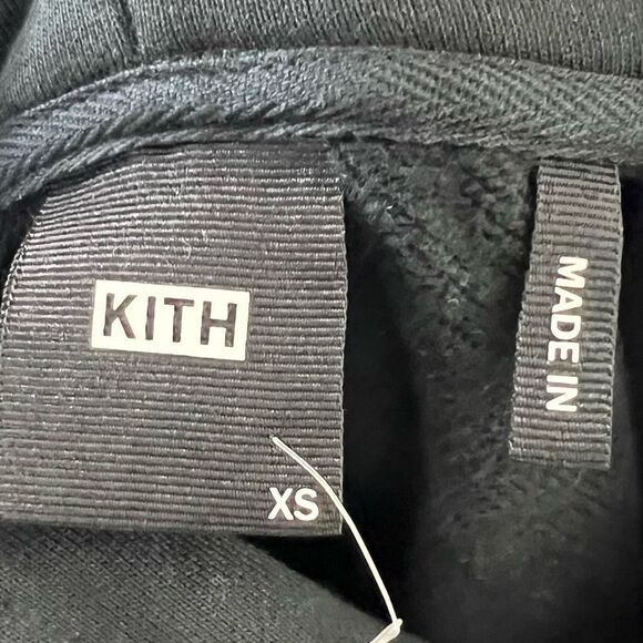 Kith Notorious BIG Crown Graphic Black Hooded Pullover Sweatshirt - Picture 8 of 14